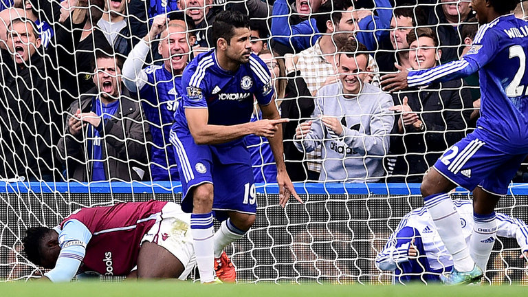 Челси - Астън Вила 2:0 