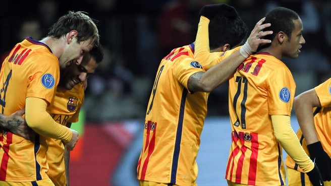 БАТЕ Борисов - Барселона 0:2 