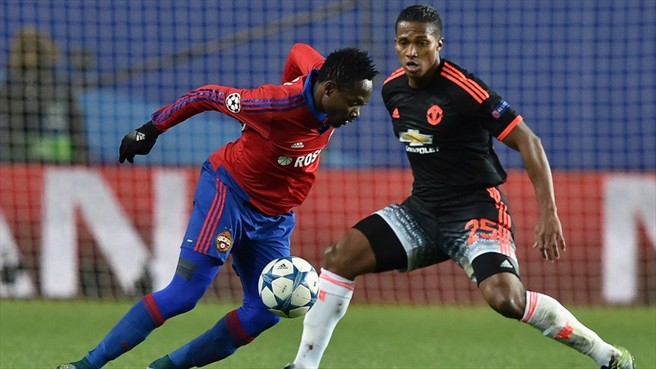 ЦСКА Москва - Манчестър Юнайтед 1:1 