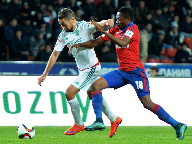 Терек - ЦСКА Москва 0:0 