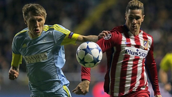 Астана - Атлетико Мадрид 0:0 