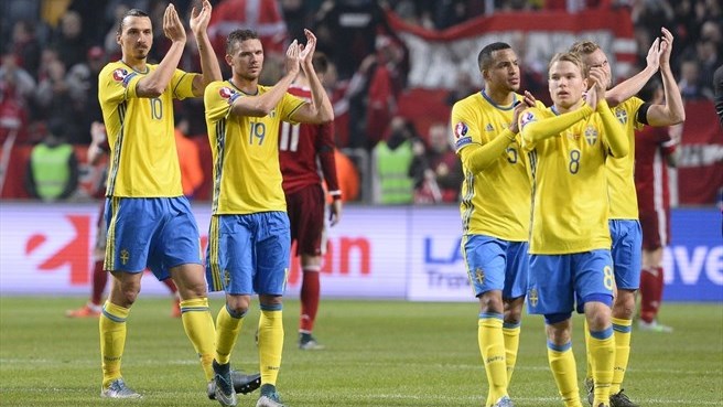 Швеция - Дания 2:1 