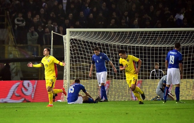 Италия - Румъния 2:2 