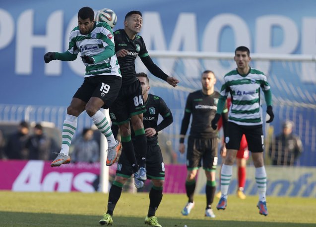 Черно море - Лудогорец 0:2 