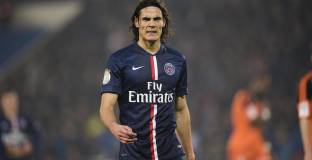 Кавани се обърнал към психолог след мач с Барса