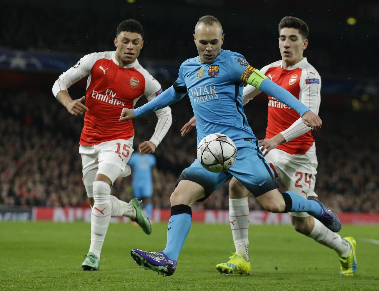 Арсенал - Барселона 0:2 