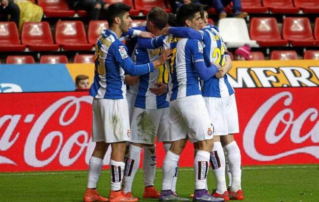 Спортинг Хихон - Еспаньол 2:4 