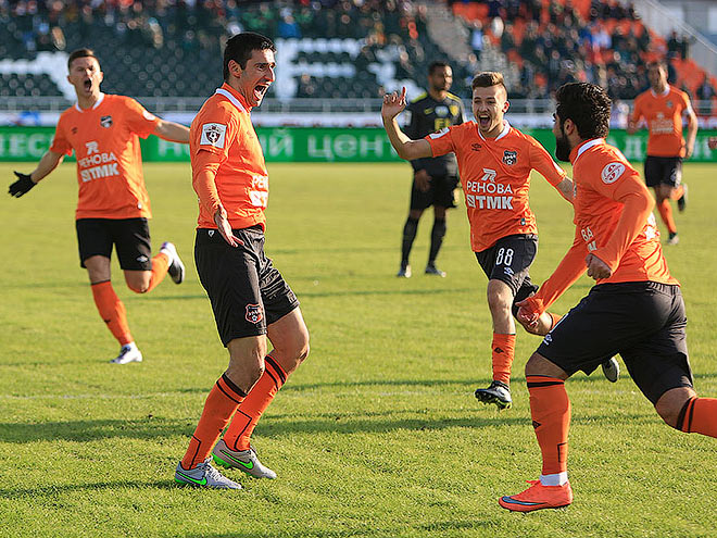 Урал - Анжи Махачкала 4:2 