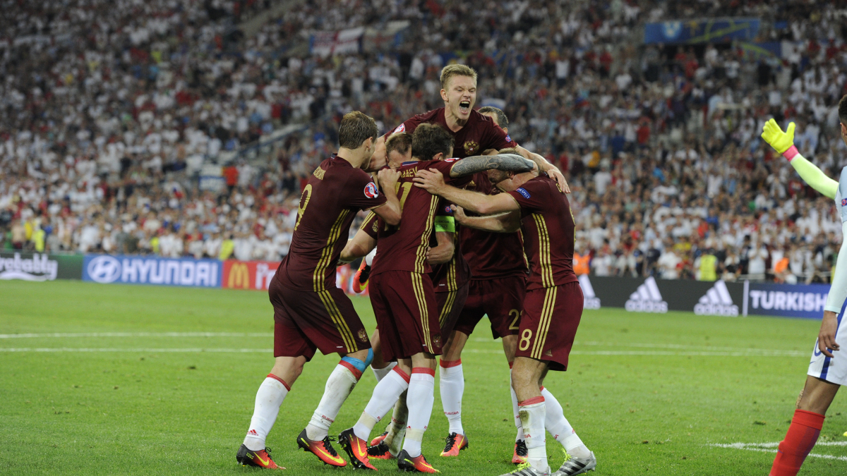 Англия - Русия 1:1 