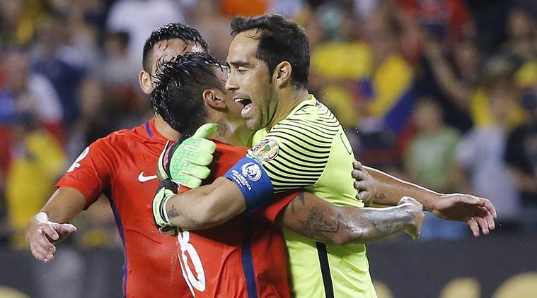 Колумбия - Чили 0:2 