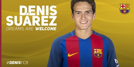 Барселона обяви за подписване на договор с Денис Суарес 