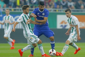 Рапид Виена - Челси 2:0 