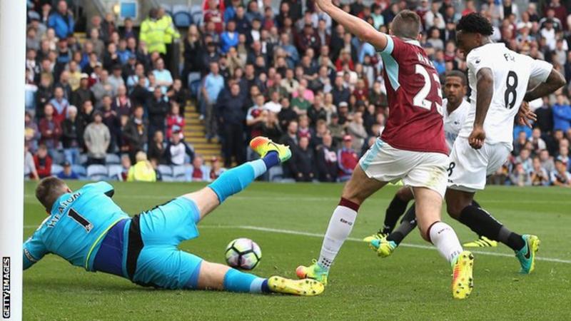 Бърнли - Суонзи 0:1 