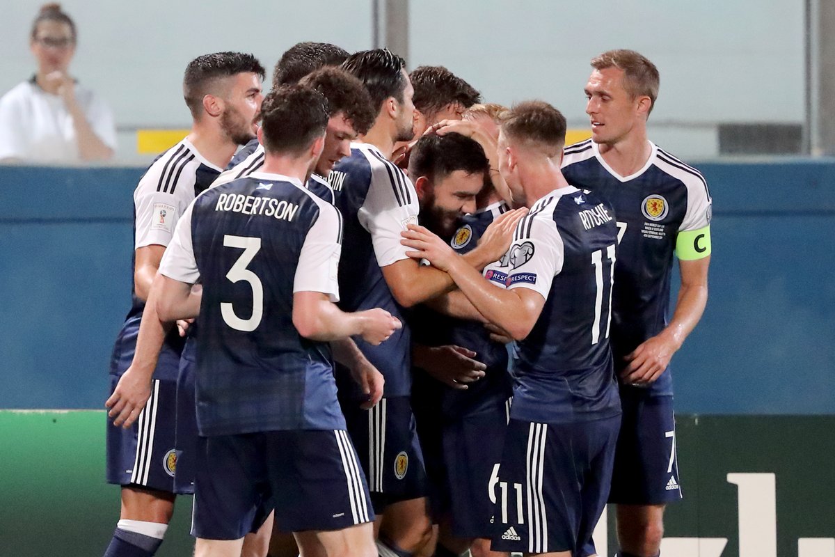 Малта - Шотландия 1:5 