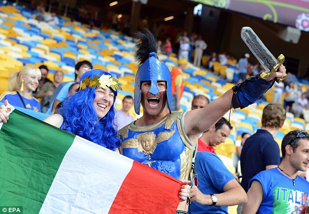 УЕФА може да накаже Федерацията на Италия 