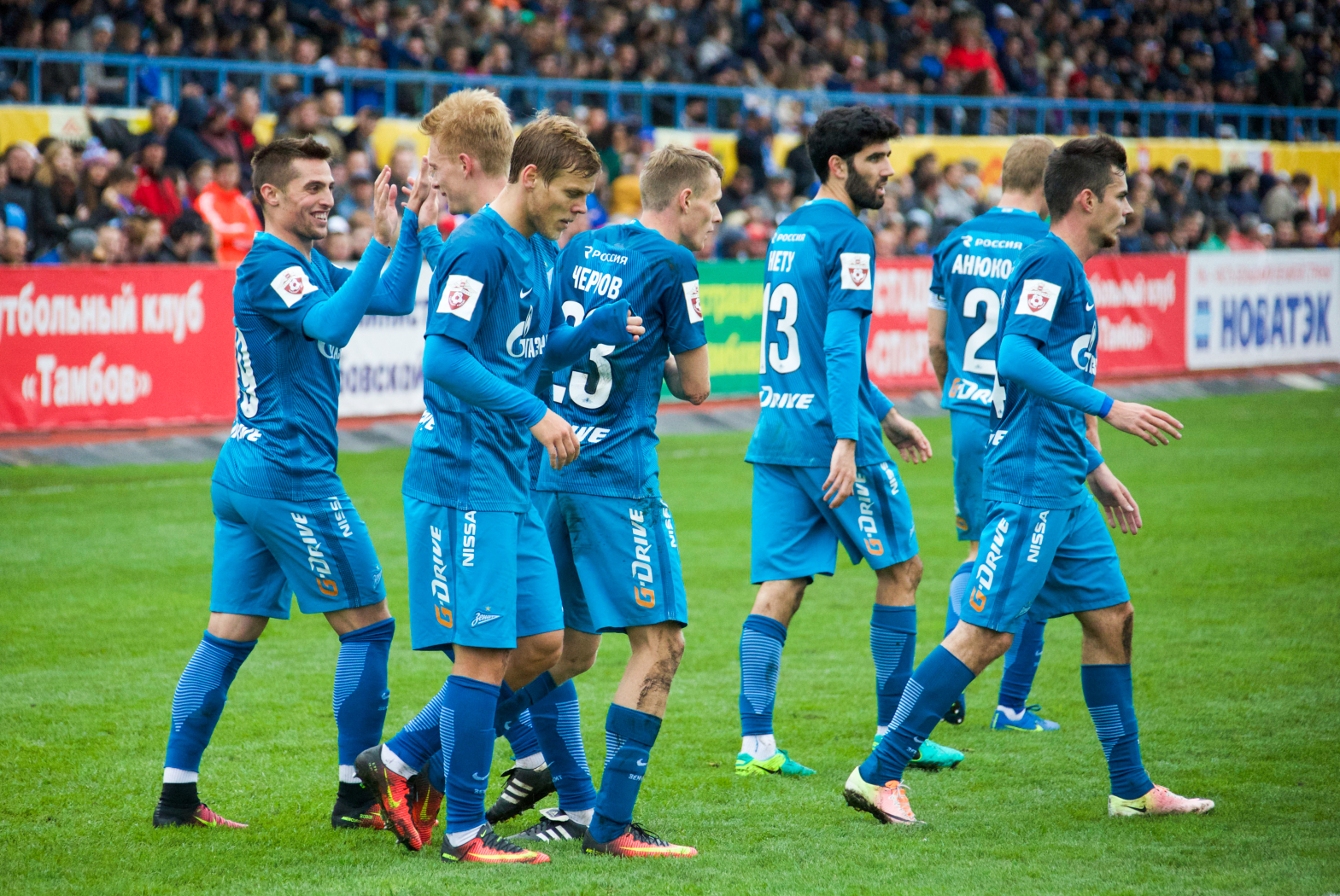 Тамбов - Зенит 0:5 