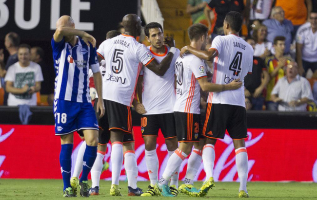 Валенсия - Алавес 2:1 