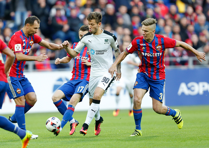 ЦСКА Москва - ФК Краснодар 1:1 