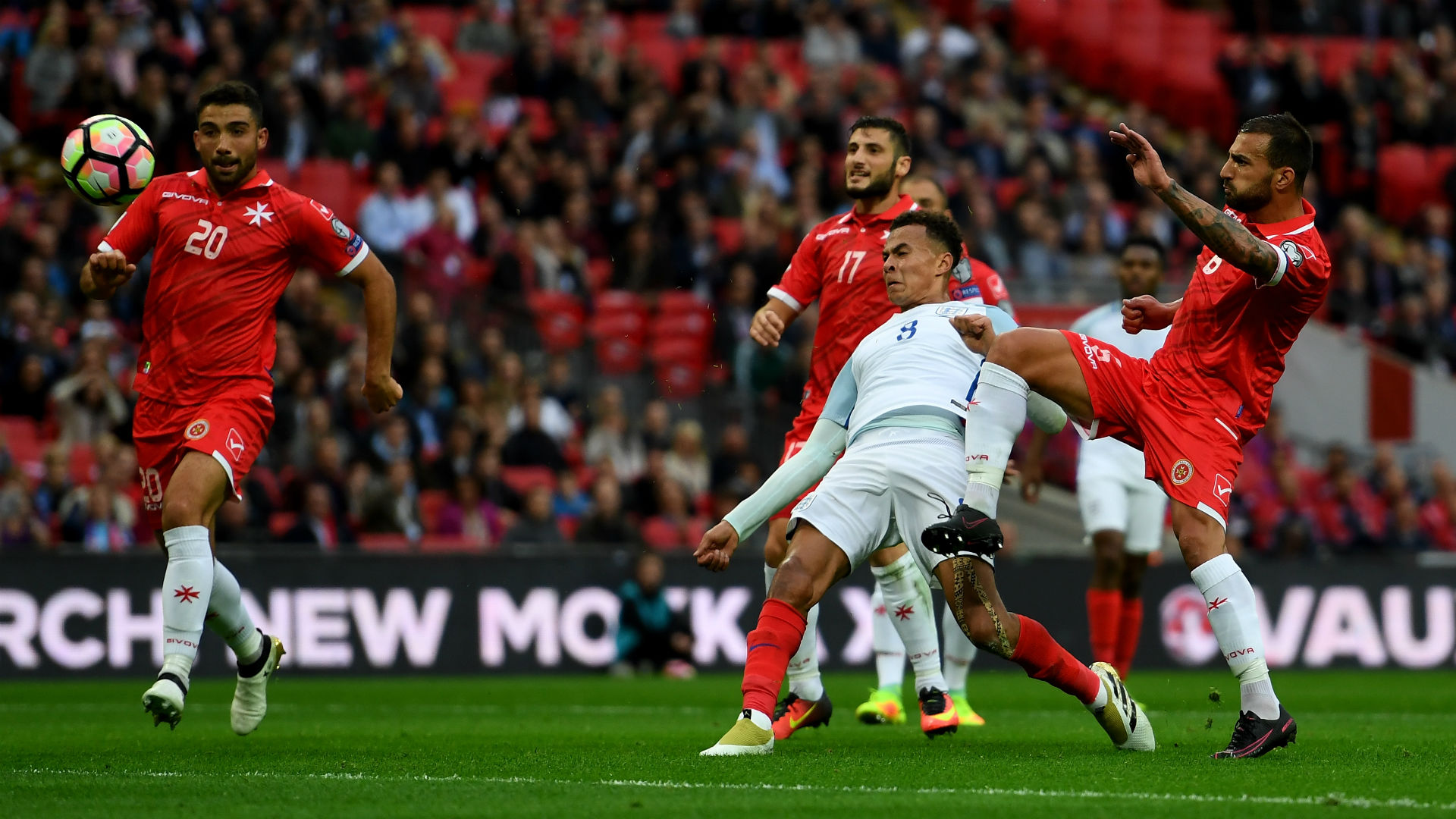 Англия - Малта 2:0 