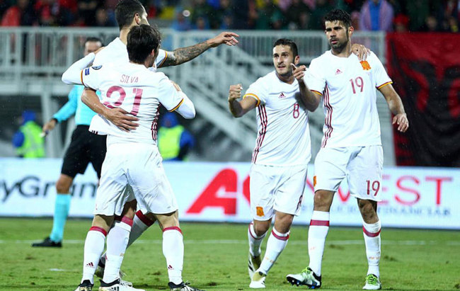 Албания - Испания 0:2 