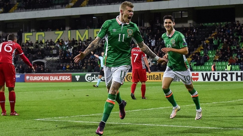 Молдова - Ирландия 1:3 