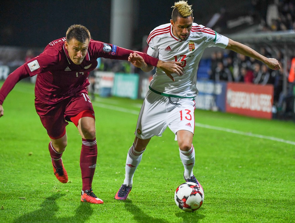 Латвия - Унгария 0:2 