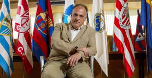 Тебас: Не се вълнувам от слуховете за напускане на Роналдо 