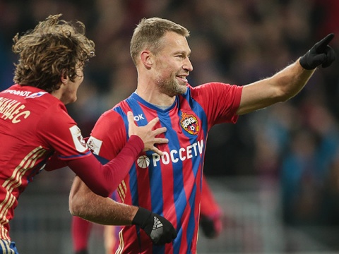 ЦСКА Москва - Уфа 1:0 