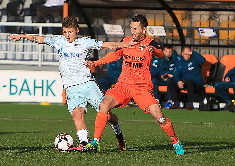 Урал - Зенит 0:2 