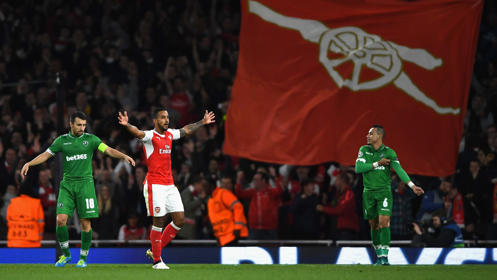 Арсенал - Лудогорец 6:0 