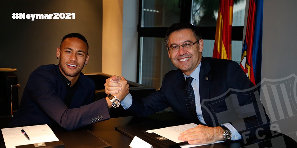 Барселона обяви за новия договор на Неймар 