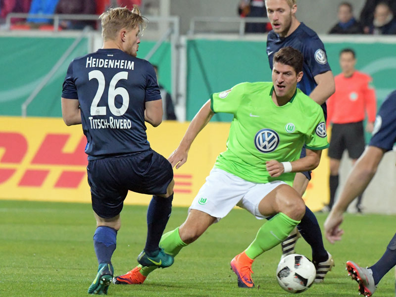 Хайденхайм - Волфсбург 0:1 