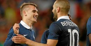 Гризман: Хората постоянно се съмняват в Бензема