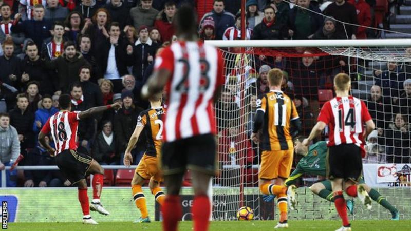 Съндърланд - Хъл Сити 3:0 