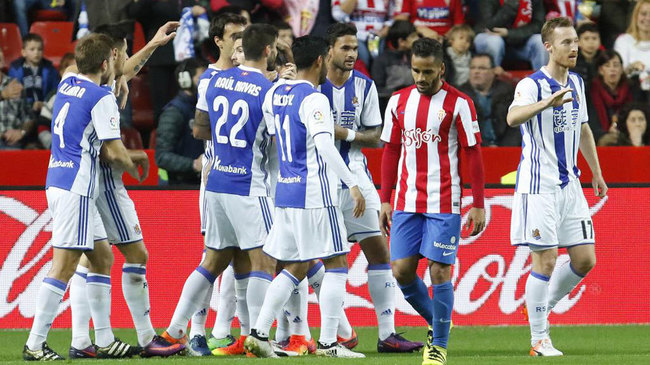 Спортинг Хихон - Реал Сосиедад 1:3 