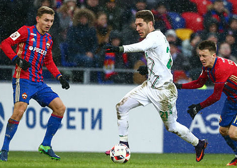 ЦСКА Москва - Рубин 0:0 