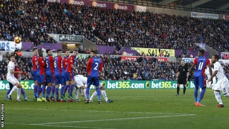 Суонзи Сити - Кристъл Палас 5:4 