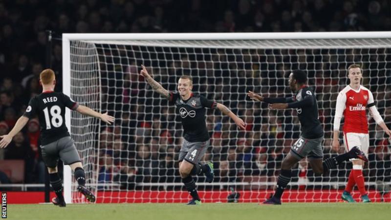 Арсенал - Саутхемптън 0:2 