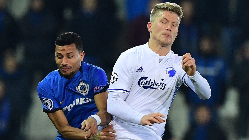 Брюж - Копенхаген 0:2 