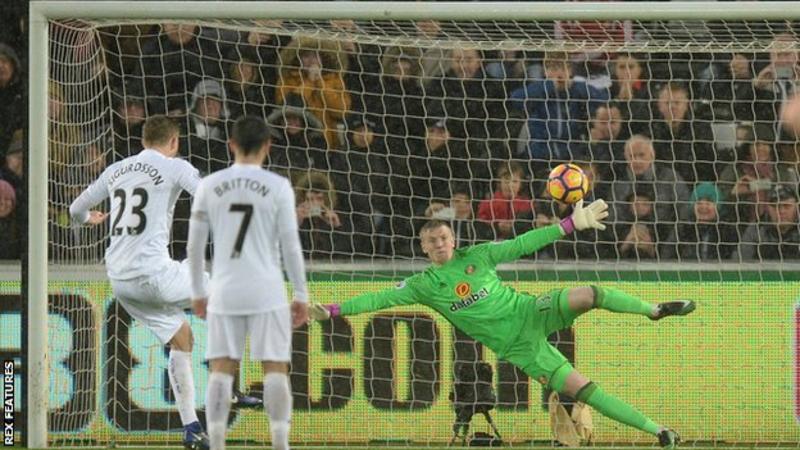 Суонзи - Съндърланд 3:0 