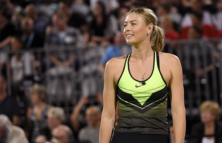 Не позволиха на Шарапова да играе в демонстративен мач 