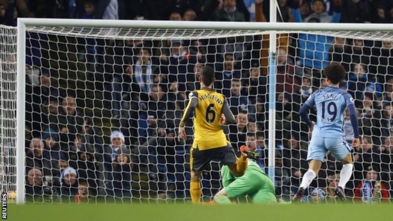 Манчестър Сити - Арсенал 2:1 