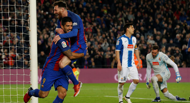 Барселона - Еспаньол 4:1 