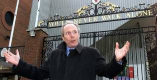 Свен-Йоран Ериксон ще бъде мениджър на Ливърпул за един благотворителен мач