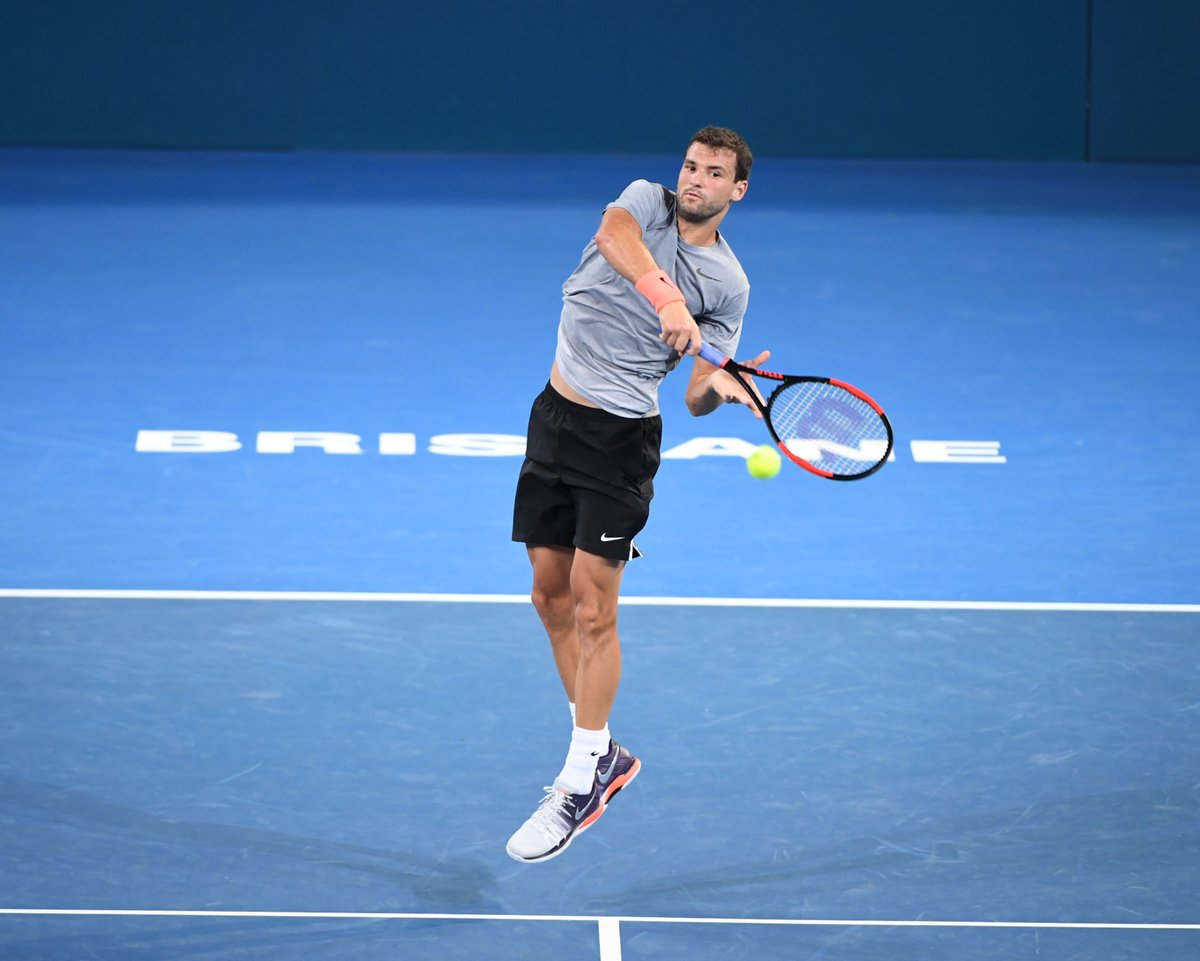 Димитров се класира за четвъртфиналите на турнира в Бризбейн 