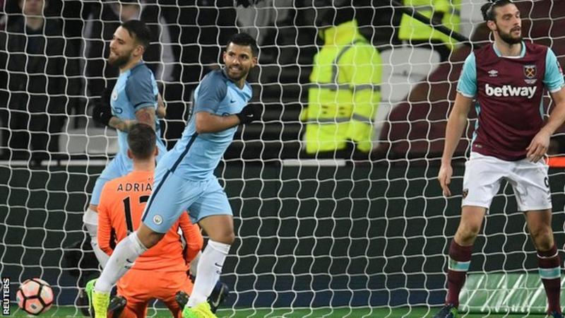 Уест Хем - Манчестър Сити 0:5 