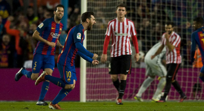 Барселона - Атлетик Билбао 3:1 