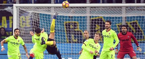 Интер - Болоня 3:2 след прод. 