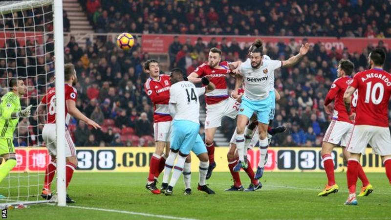 Мидълзбро - Уест Хем 1:3 