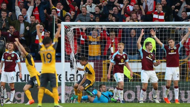 Арсенал - Бърнли 2:1 